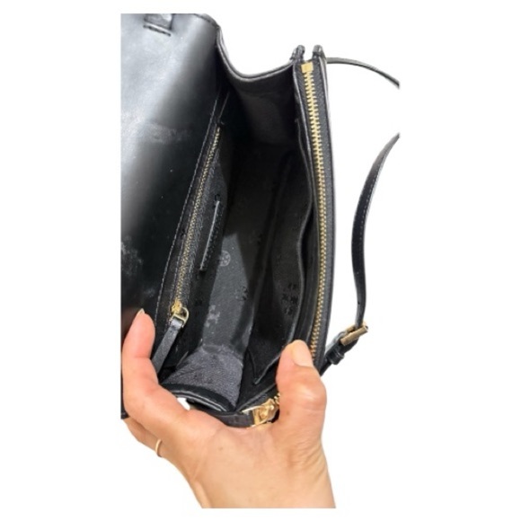Tory Burch Black Leather Crossbody Bag – Good Condition – FINAL SALE - Picture 5 of 10